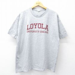 00s 半袖Tシャツ ロヨラ グレー XL | 古着