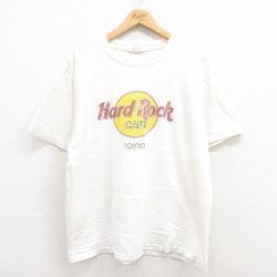 ハードロックカフェ 90s 半袖Tシャツ 東京 ホワイト XL | 古着
