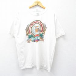 【50%OFF】90s 半袖Tシャツ BOULEVARDビール ホワイト XL | 古着