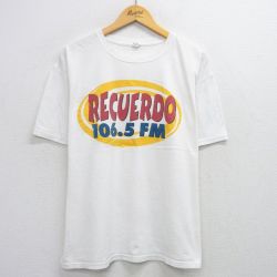 00s 半袖Tシャツ RECUERDO FM ホワイト XL | 古着