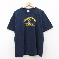 00s 半袖Tシャツ レッドウッドバンク灯台 ネイビー L | 古着