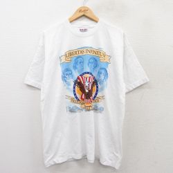 00s 半袖Tシャツ 鳥 ホワイト XL | 古着