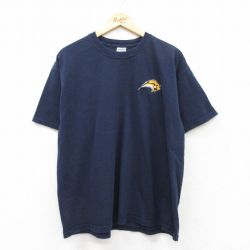 00s 半袖Tシャツ バッファローセイバーズプリント ネイビー XL | 古着