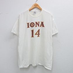 00s 半袖Tシャツ IONA GUERIN 14 ホワイト XL | 古着