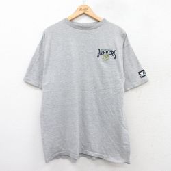 スターター 90s 半袖Tシャツ ミルウォーキーブルワーズ グレー XL | 古着