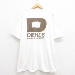 スクリーンスターズ 90s 半袖Tシャツ DIEHLS ホワイト XL | 古着