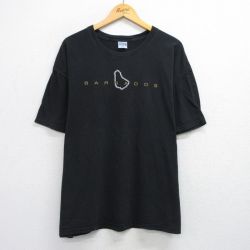 【50%OFF】00s 半袖Tシャツ BARBADOS ブラック XL | 古着