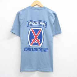 L★古着 半袖 ビンテージ Tシャツ メンズ 00年代 00s ボーイスカウト 薄紺 ネイビー 25aug09 中古