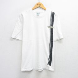 ビラボン 90s 半袖Tシャツ ビッグロゴ ホワイト XL | 古着