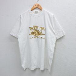 ハードロックカフェ 00s 半袖Tシャツ ジャマイカ刺繍 ホワイト XL | 古着