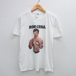 00s 半袖Tシャツ RON CENA ホワイト L | 古着