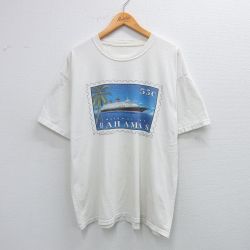 【50%OFF】ディズニー 90s 半袖Tシャツ 船 ホワイト XL | 古着