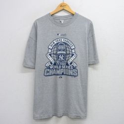 00s 半袖Tシャツ ニューヨークヤンキース グレー XL | 古着