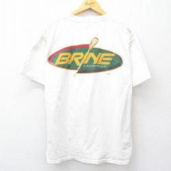 90s 半袖Tシャツ BRINE ホワイト XL | 古着