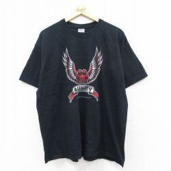00s 半袖Tシャツ AGILITYプリント ブラック XL | 古着