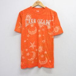 80s 半袖Tシャツ レイクオザーク オレンジタイダイ XL | 古着
