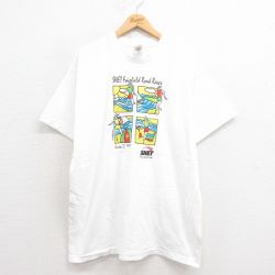 フルーツオブザルーム 90s 半袖Tシャツ SNET企業広告 ホワイト XL | 古着