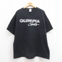00s 半袖Tシャツ オリンピック ブラック XL | 古着