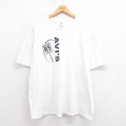 ジャージーズ 00s 半袖Tシャツ AVIS ホワイト XL | 古着