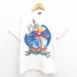 M★古着 スクリーンスターズ 半袖 ビンテージ Tシャツ メンズ 80年代 80s ナイアガラの滝 エアブラシ クルーネック 白 ホワイト 25aug23 中古