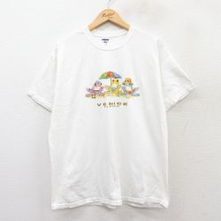 00s 半袖Tシャツ カエル ホワイト XL | 古着