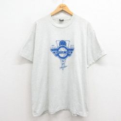 【50%OFF】XL★古着 スクリーンスターズ 半袖 ビンテージ Tシャツ メンズ 90年代 90s BOOSTER クルーネック USA製 グレー 霜降り 25aug26 中古