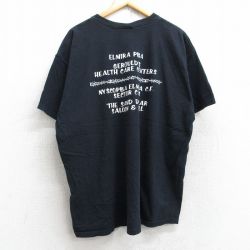 フルーツオブザルーム 00s 半袖Tシャツ メッセージ ブラック XL | 古着