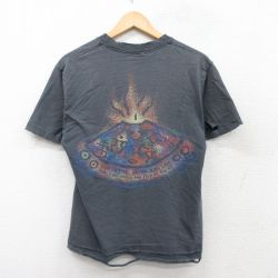 【50%OFF】00s 半袖Tシャツ 火山 グレー M | 古着