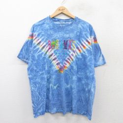 00s 半袖Tシャツ バハマ刺繍 ネイビー XL | 古着