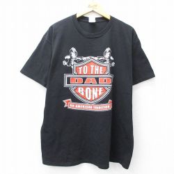 00s 半袖Tシャツ DAD鳥 ブラック XL | 古着