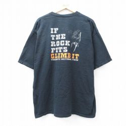 00s 半袖Tシャツ クライミング ブラック XL | 古着