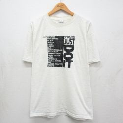XL★古着 オニータ ONEITA 半袖 ビンテージ Tシャツ メンズ 90年代 90s ICPSR 大きいサイズ コットン クルーネック ホワイト 霜降り【spe】 26may13