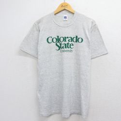 ラッセル 80s 半袖Tシャツ コロラド グレー L | 古着