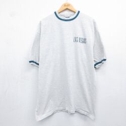 90s 半袖Tシャツ ラスベガス グレー XL | 古着