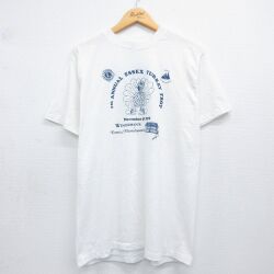 ヘインズ 80s 半袖Tシャツ エセックスターキートロット ホワイト L | 古着
