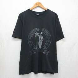 80s 半袖Tシャツ BARBER SHOP ブラック XL | 古着