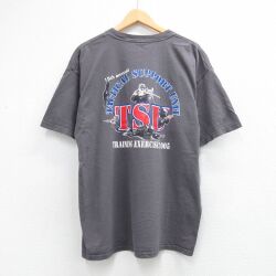 00s 半袖Tシャツ TSU グレー XL | 古着