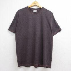 ヘインズ 00s 半袖Tシャツ ブラウン XL | 古着