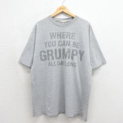 00s 半袖Tシャツ ディズニーしらゆきひめ グレー メンズXL相当 | 古着