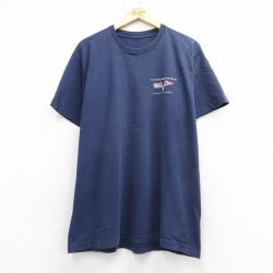90s 半袖Tシャツ LACKAWANNA ネイビー メンズXL相当 | 古着