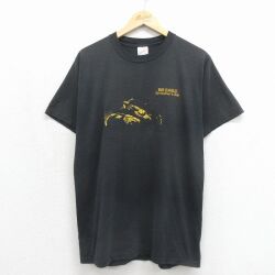 90s 半袖Tシャツ イーグル ブラック メンズL相当 | 古着