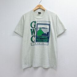 スクリーンスターズ 80s 半袖Tシャツ ジョージウィリアムズカレッジ グレー メンズL相当 | 古着