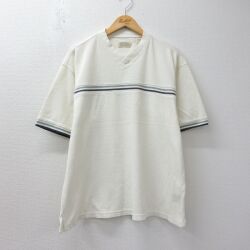 セントジョンズベイ 00s 半袖Tシャツ 鹿の子 ベージュ メンズXL相当 | 古着