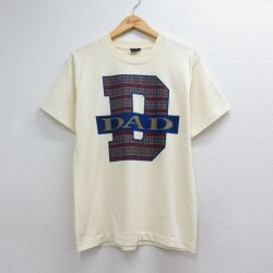 フルーツオブザルーム 90s 半袖Tシャツ DAD ベージュ メンズM相当 | 古着