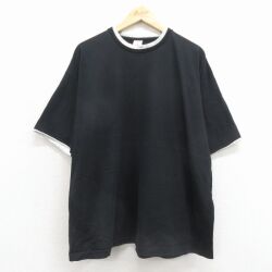 フルーツオブザルーム 90s 半袖Tシャツ ブラック メンズXL相当 | 古着