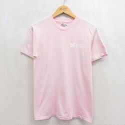 ヘインズ 80s 半袖Tシャツ ペガサス ピンク メンズS相当 | 古着