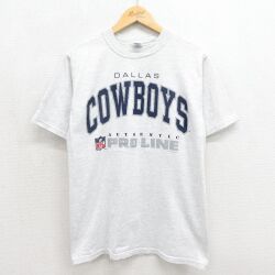 ラッセル 90s 半袖Tシャツ ダラスカウボーイズ グレー メンズM相当 | 古着