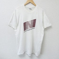L★古着 ヘインズ Hanes 半袖 ビンテージ Tシャツ メンズ 80年代 80s N クルーネック USA製 白 ホワイト 25jun07 中古