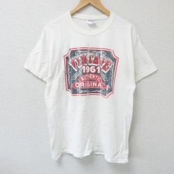 【20%OFF】L★古着 ヘインズ Hanes 半袖 ビンテージ Tシャツ メンズ 00年代 00s VINTAGE コットン クルーネック 白 ホワイト 25jun07 中古