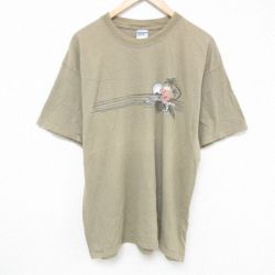 【50%OFF】00s 半袖Tシャツ バドワイザー ブラウン XL | 古着